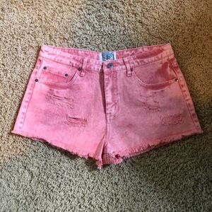 🩷Pink Denim Shorts